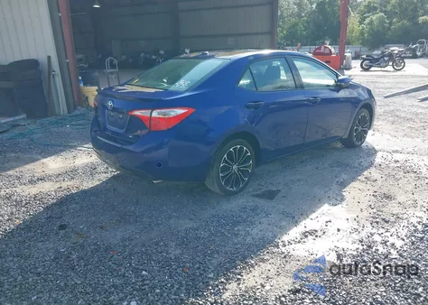 2015 Toyota Corolla S Premium z USA, uszkodzony, nr VIN 5YFBURHE6FP180214
